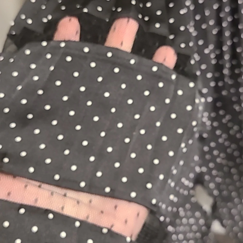 The Kooples Tête D'Épingle Polka Dot Maxi Skirt - Picture 13 of 13